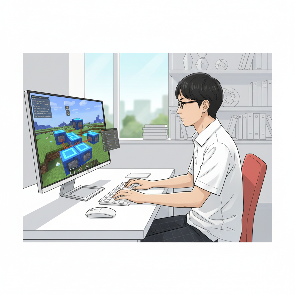 マインクラフトが秘める無限の可能性：ASDの才能を解き放て！（CTO）