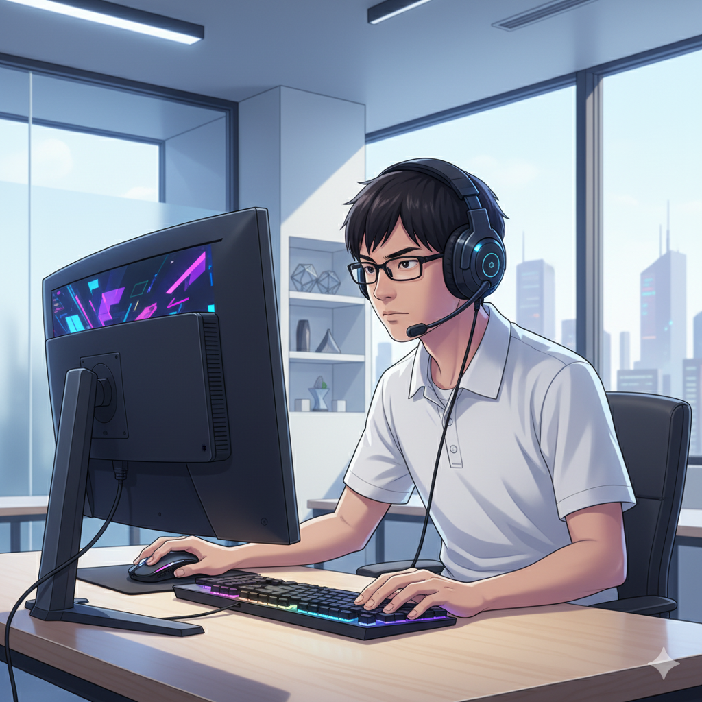 才能を活かしてeスポーツの世界へ！Y君の挑戦（CTO）