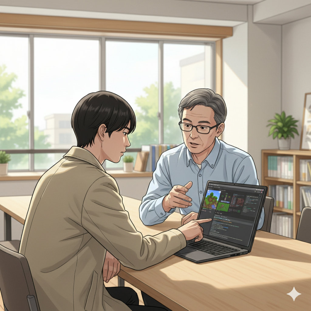 ADHDの集中力とMinecraftコマンドの知識が強みに