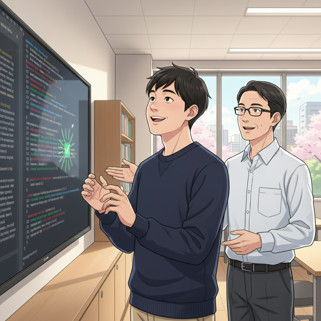 発達特性を強みに！プログラミングとの出会い（塾長、塾頭）