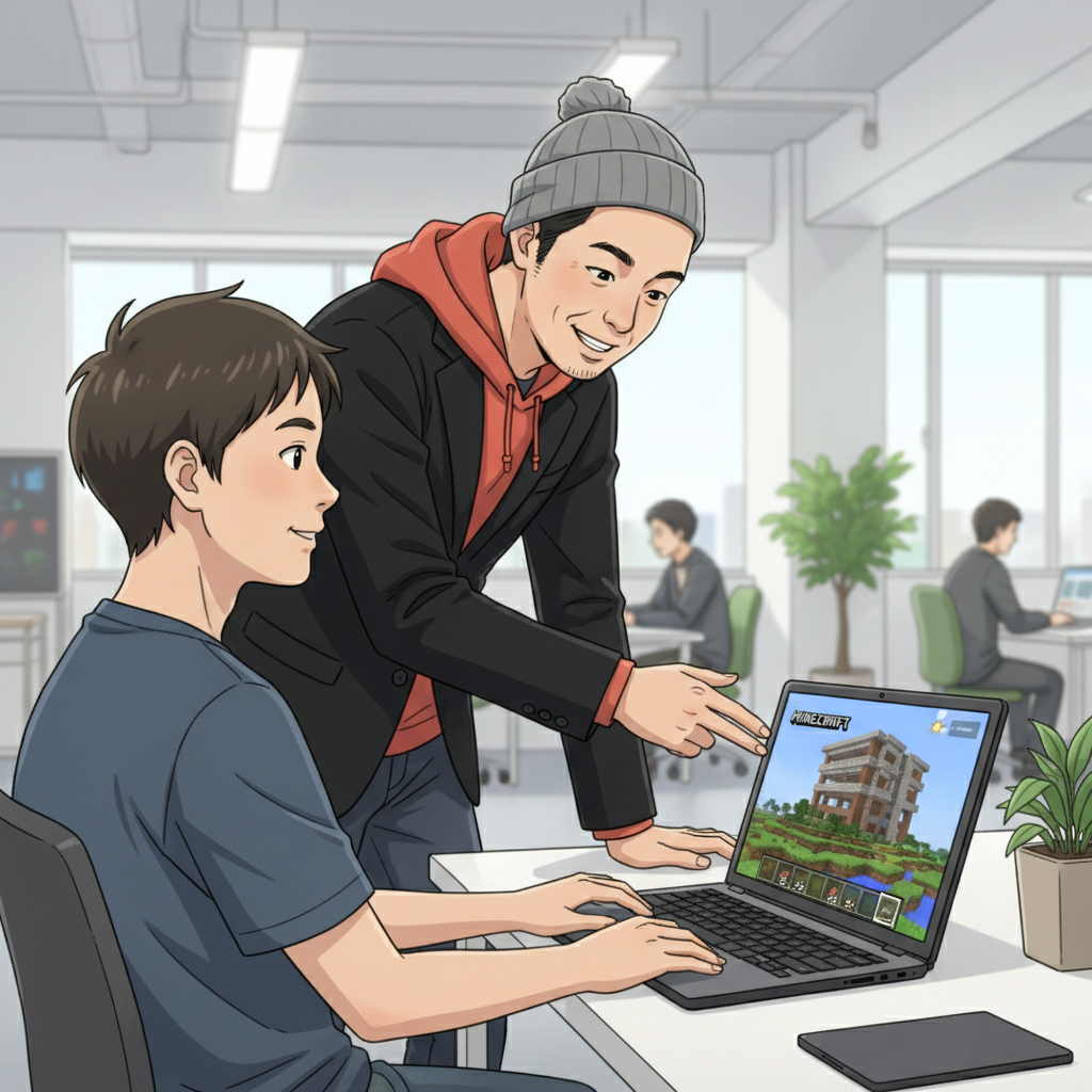 Minecraftコマンド職人から学生起業家へ（塾頭、学生起業家）