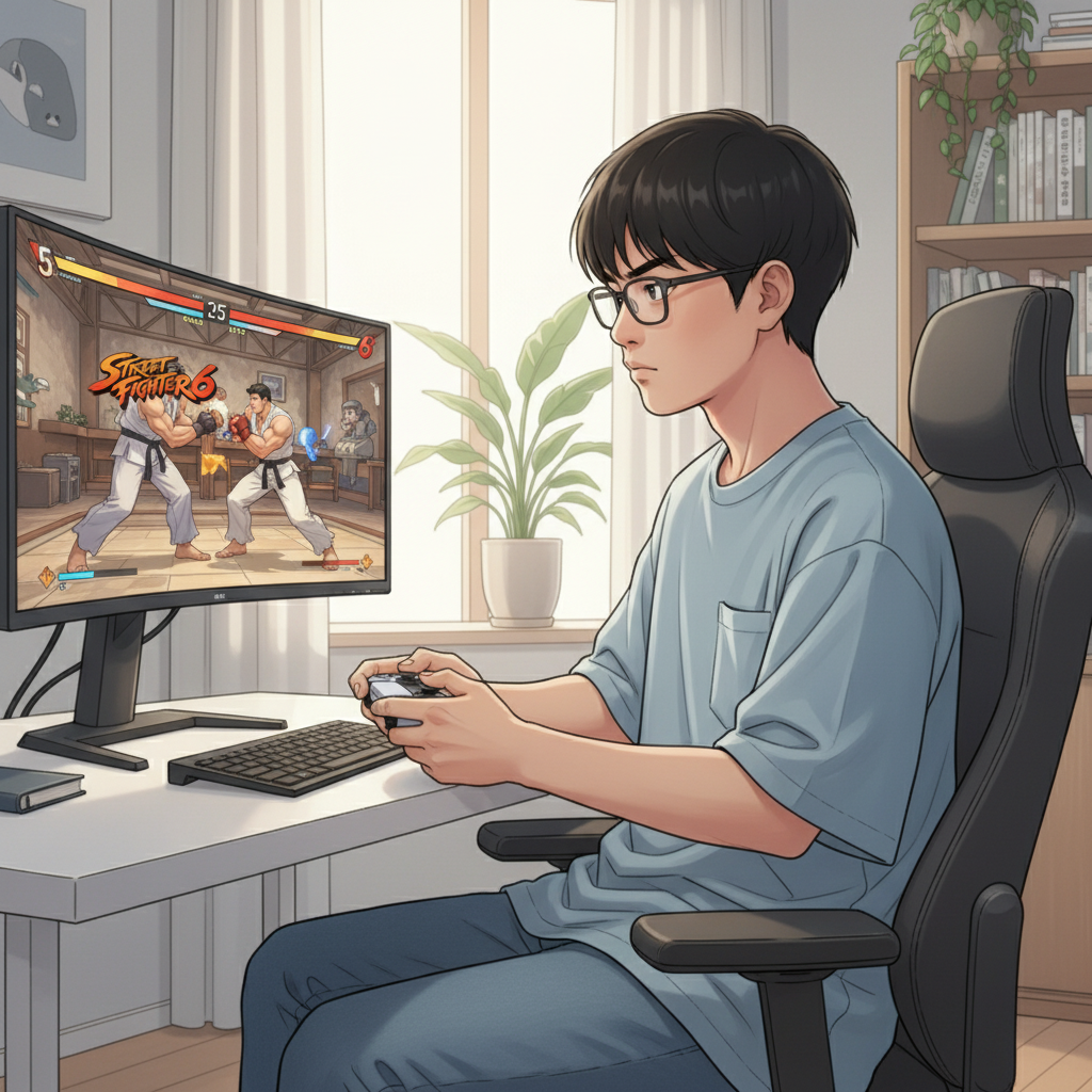 周りとの違いに悩んだ日々、そしてストリートファイター6との出会い（Y君）