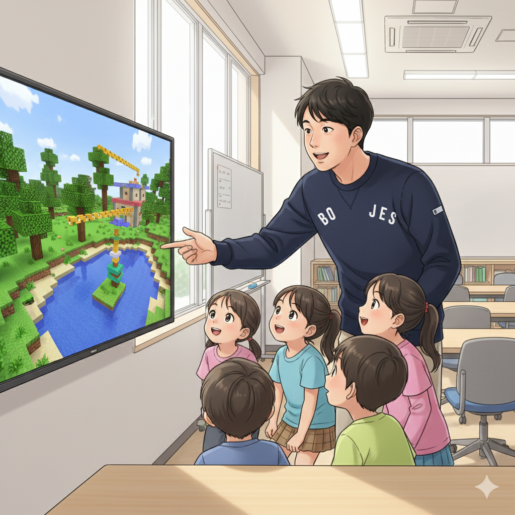 成功体験の積み重ねが自信に！ゲーム開発で変わる子どもたち (塾長)