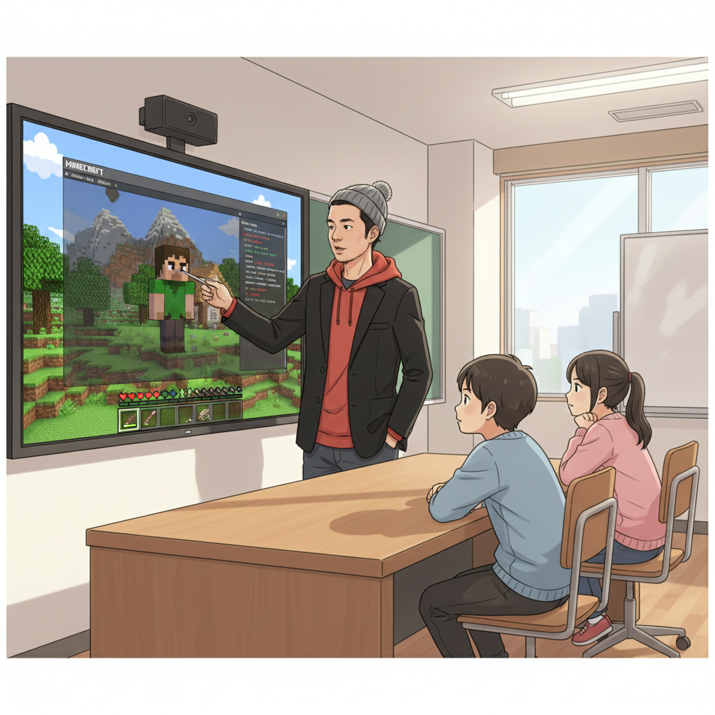 Minecraftコマンドが未来を拓く！？ ASDの集中力を活かすICT教育 (塾頭)